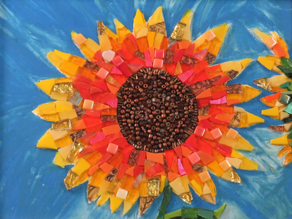 Local Artist sunflower 
Nature Art